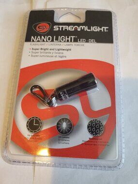 NEW BLACK NANO LIGHT 730019-1 LED FLASHLIGHT LIGHT